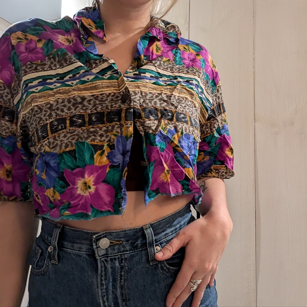 Floral Crop Top